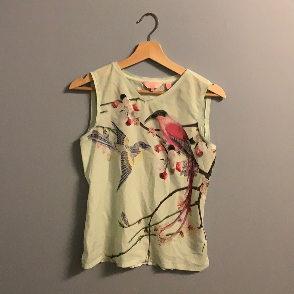 Women’s Patterned Sleeveless Blouse